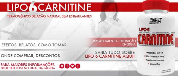 lipo 6 carnitine integratore per dimagrire senza stimolare il sistema nervoso, scopri come agisce